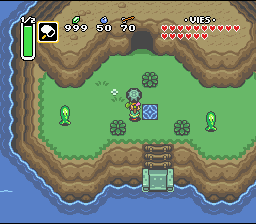 Zelda 3 sur Super Nes : du village des Bandits au palais du 5me cristal (gba, Snes mini, super nintendo)