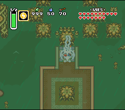 Zelda 3 sur Super Nes : du palais de glace au palais du 6me cristal (gba, Snes mini, super nintendo)