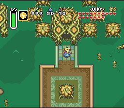 Zelda 3 sur Super Nes : du palais de glace au palais du 6me cristal (gba, Snes mini, super nintendo)