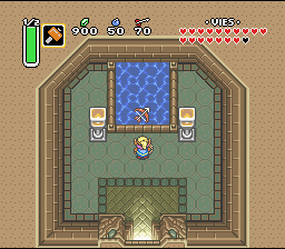 Zelda 3 Super Nes : du bourbier au palais du 7ème cristal (gba, Snes mini, super nintendo)