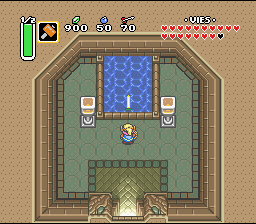 Zelda 3 Super Nes : du bourbier au palais du 7me cristal (gba, Snes mini, super nintendo)