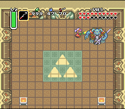 Zelda 3 sur Super Nes : Ganon, le boss final (gba, Snes mini, super nintendo)