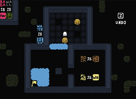 Baba is You sur Switch et Pc -  Carte : Niveau 3 - Out Of Reach