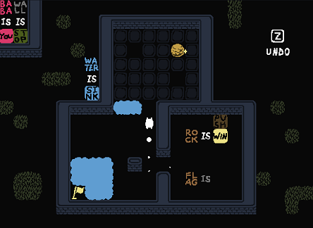 Baba is You sur Switch et Pc -  Carte : Niveau 3 - Out Of Reach