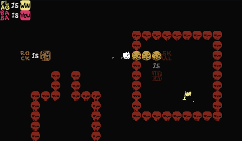 Baba is You sur Switch et Pc -  Carte : Niveau 4 - Still Out Of Reach
