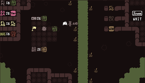 Baba is You sur Switch et Pc -  Solitary Island : Niveau 10 - Wireless Connection