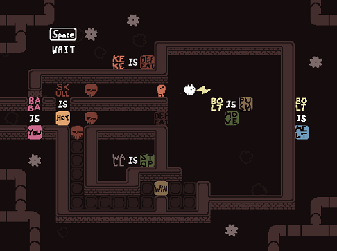 Baba is You sur Switch et Pc -  Solitary Island : Niveau 6 - Research Facility