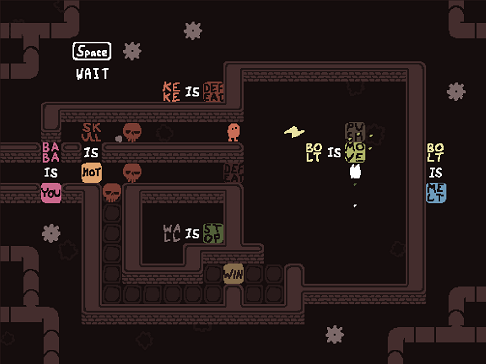 Baba is You sur Switch et Pc -  Solitary Island : Niveau 6 - Research Facility