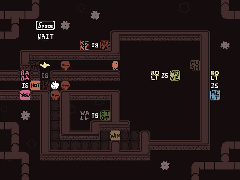 Baba is You sur Switch et Pc -  Solitary Island : Niveau 6 - Research Facility