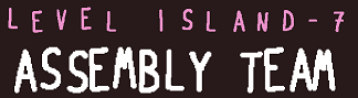 Baba is You sur Switch et Pc -  Solitary Island : Niveau 7 - Assembly Team : Titre du niveau