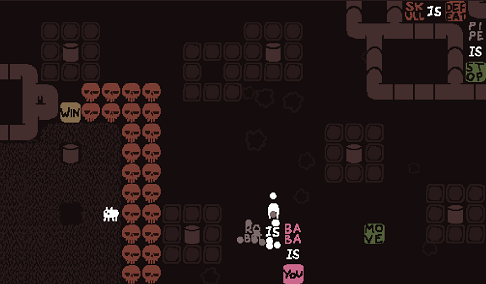 Baba is You sur Switch et Pc -  Solitary Island : Niveau 9 - Catch the Thief !