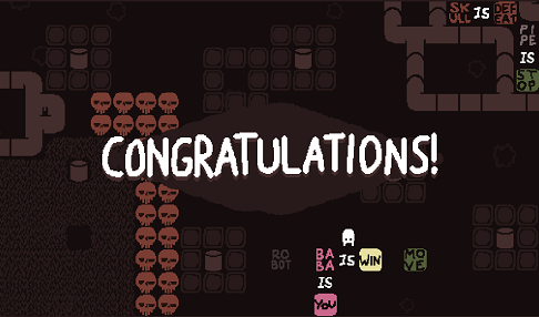 Baba is You sur Switch et Pc -  Solitary Island : Niveau 9 - Catch the Thief !