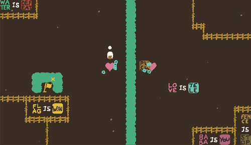 Baba is You sur Switch et Pc -  Forest of Fall : Niveau Extra_1 - Jump