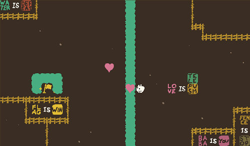 Baba is You sur Switch et Pc -  Forest of Fall : Niveau Extra_1 - Jump