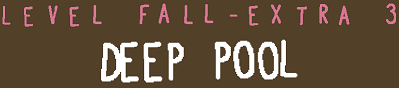 Baba is You sur Switch et Pc -  Forest of Fall : Niveau Extra_3 - Deep Pool : Titre du niveau